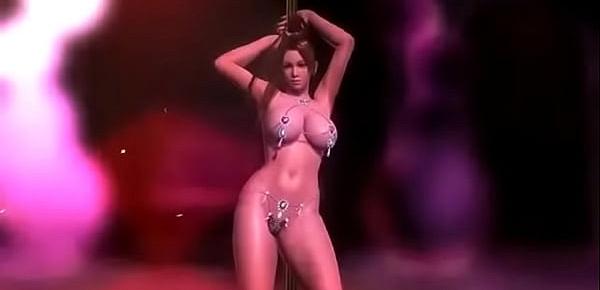  DOA5LR Mai Pole dance Artemis Bikini costume